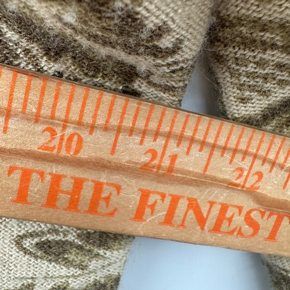 ALFRED DUNNER beaded womans floral boho chic cardigan coastal grandma artsy M - Picture 8 of 10